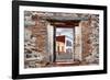 ¡Viva Mexico! Window View - Mexican Street-Philippe Hugonnard-Framed Photographic Print