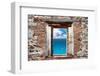 ¡Viva Mexico! Window View - Ocean View-Philippe Hugonnard-Framed Photographic Print