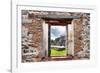 ¡Viva Mexico! Window View - One Thousand Mayan Columns in Chichen Itza-Philippe Hugonnard-Framed Photographic Print