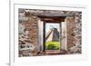 ¡Viva Mexico! Window View - Pyramid of the Chichen Itza-Philippe Hugonnard-Framed Photographic Print