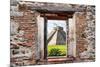 ¡Viva Mexico! Window View - Pyramid of the Chichen Itza-Philippe Hugonnard-Mounted Photographic Print