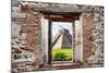 ¡Viva Mexico! Window View - Pyramid of the Chichen Itza-Philippe Hugonnard-Mounted Photographic Print