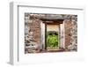 ¡Viva Mexico! Window View - Ruins of the ancient Mayan City of Calakmul-Philippe Hugonnard-Framed Photographic Print