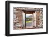 ¡Viva Mexico! Window View - Teotihuacan Pyramids-Philippe Hugonnard-Framed Photographic Print