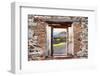 ¡Viva Mexico! Window View - Teotihuacan Pyramids-Philippe Hugonnard-Framed Photographic Print