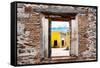 ?Viva Mexico! Window View - The Yellow City in Izamal-Philippe Hugonnard-Framed Stretched Canvas