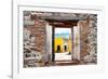 ?Viva Mexico! Window View - The Yellow City in Izamal-Philippe Hugonnard-Framed Photographic Print