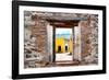 ?Viva Mexico! Window View - The Yellow City in Izamal-Philippe Hugonnard-Framed Photographic Print