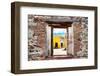?Viva Mexico! Window View - The Yellow City in Izamal-Philippe Hugonnard-Framed Photographic Print