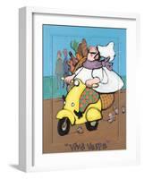 Viva Vespa-Robert Dewar Bentley-Framed Art Print