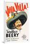 VIVA VILLA!, Wallace Beery on poster art, 1934.-null-Framed Art Print