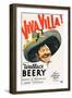 VIVA VILLA!, Wallace Beery on poster art, 1934.-null-Framed Art Print