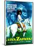 Viva Zapata!, Jean Peters, Marlon Brando, Anthony Quinn, (Spanish Poster Art), 1952-null-Mounted Art Print