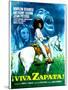 Viva Zapata!, Jean Peters, Marlon Brando, Anthony Quinn, (Spanish Poster Art), 1952-null-Mounted Art Print