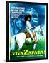 Viva Zapata!, Jean Peters, Marlon Brando, Anthony Quinn, (Spanish Poster Art), 1952-null-Framed Art Print