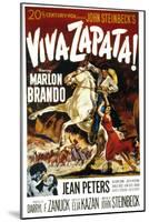 Viva Zapata!, Marlon Brando, Jean Peters, 1952-null-Mounted Art Print