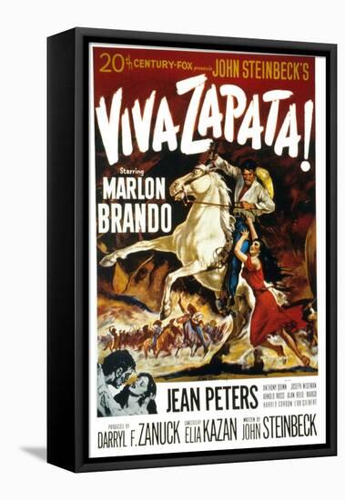 Viva Zapata!, Marlon Brando, Jean Peters, 1952-null-Framed Stretched Canvas