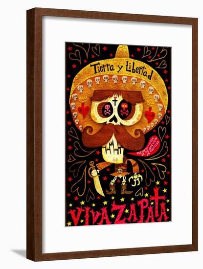 Viva Zapata-Jorge R. Gutierrez-Framed Art Print