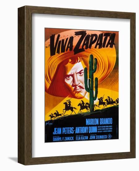 Viva Zapata!-null-Framed Art Print