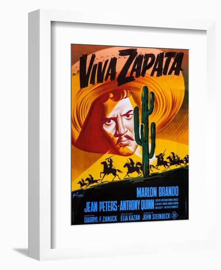 Viva Zapata!-null-Framed Art Print