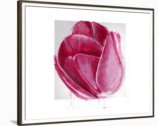Vivacious Tulip Bloom-Miranda York-Framed Premium Giclee Print