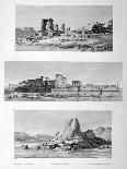 View of Luxor, and the Temple of Thebes at Luxor, Egypt, C1808-Vivant Denon-Mounted Giclee Print