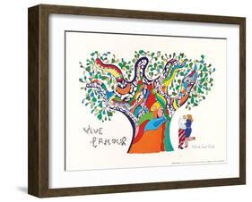 Vive L'amour, 1970-Niki De Saint Phalle-Framed Art Print