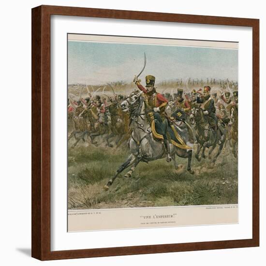 Vive L'Empereur!-Jean-Baptiste Edouard Detaille-Framed Giclee Print