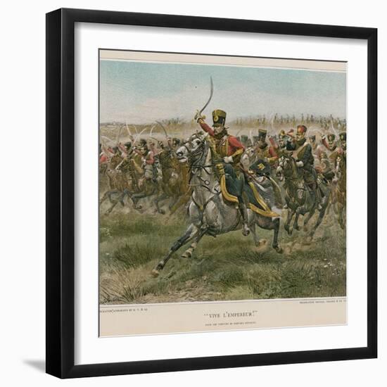 Vive L'Empereur!-Jean-Baptiste Edouard Detaille-Framed Giclee Print