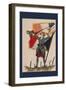 Vive la France!-F.a. Crepaux-Framed Art Print