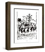 Vive la Paix-Pablo Picasso-Framed Art Print