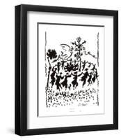 Vive la Paix-Pablo Picasso-Framed Art Print