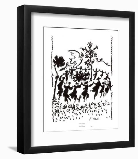 Vive la Paix-Pablo Picasso-Framed Art Print