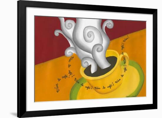 Vive le Cafe!-Renee W. Stramel-Framed Art Print