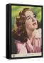 Viveca Lindfors, Swedish Actress and Film Star-null-Framed Stretched Canvas