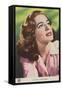 Viveca Lindfors, Swedish Actress and Film Star-null-Framed Stretched Canvas