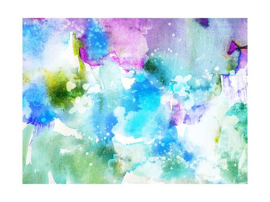 'Vivid Abstract Ink Painting On Grunge Paper Texture' Prints - run4it ...