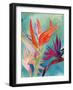 Vivid Birds of Paradise I-Jennifer Paxton Parker-Framed Art Print
