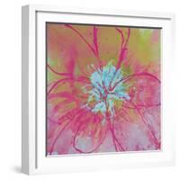 Vivid Bouquet I-Caroline Ashwood-Framed Giclee Print