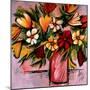 Vivid Bouquet-Domenico Provenzano-Mounted Art Print