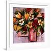 Vivid Bouquet-Domenico Provenzano-Framed Premium Giclee Print