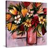 Vivid Bouquet-Domenico Provenzano-Stretched Canvas