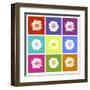 Vivid Bouquet-Jason Johnson-Framed Art Print