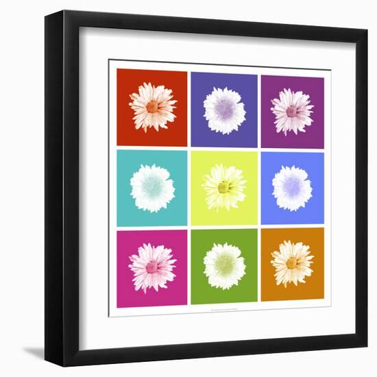 Vivid Bouquet-Jason Johnson-Framed Art Print