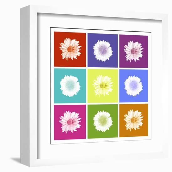 Vivid Bouquet-Jason Johnson-Framed Art Print