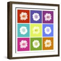 Vivid Bouquet-Jason Johnson-Framed Art Print