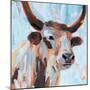 Vivid Cattle I-Annie Warren-Mounted Art Print