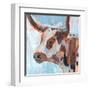 Vivid Cattle II-Annie Warren-Framed Art Print