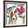 Vivid Flowers II-Jennifer Goldberger-Framed Art Print