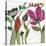 Vivid Flowers II-Jennifer Goldberger-Stretched Canvas